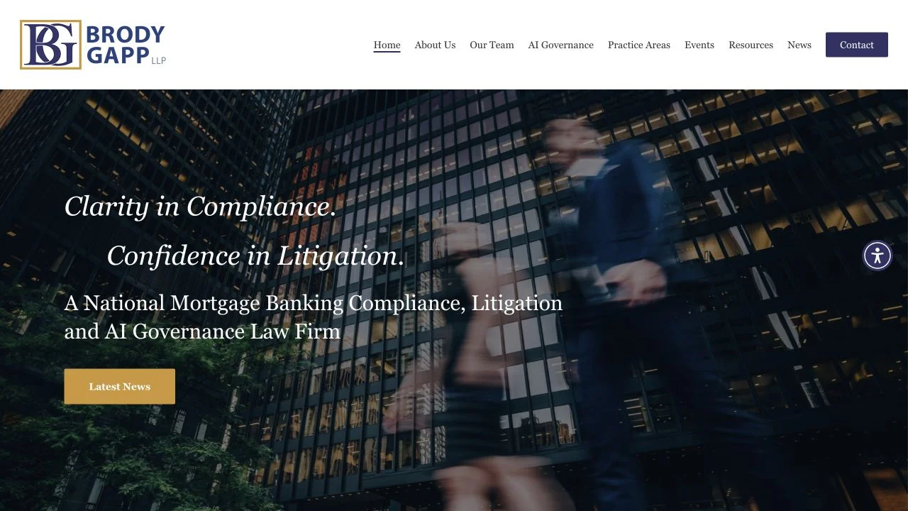 Homepage preview of Brody | Gapp LLP